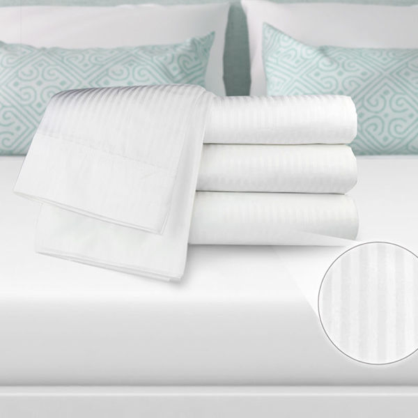 Picture for category Oxford T250 Tone On Tone Stripe Linen